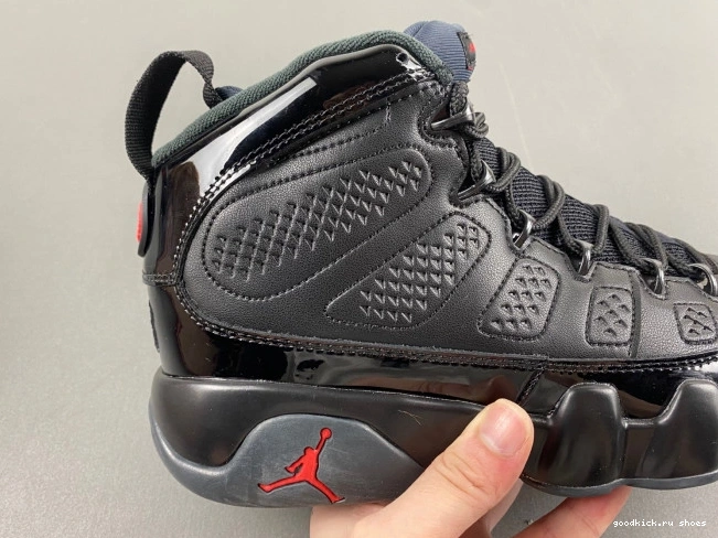 Retro 9 Air Jordan Bred 302370-014 Patent 0801